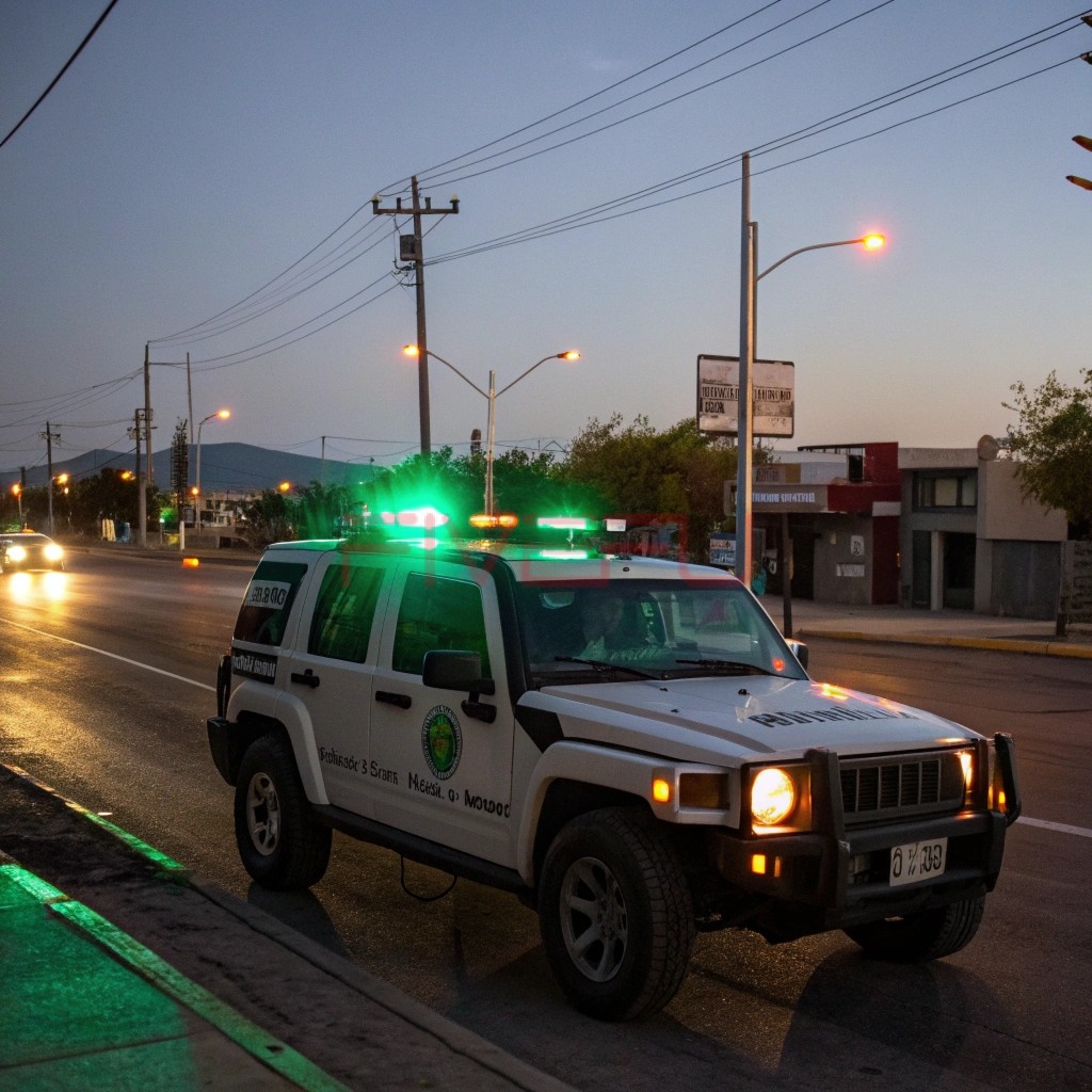 What Vehicle Uses Green Flashing Lights?