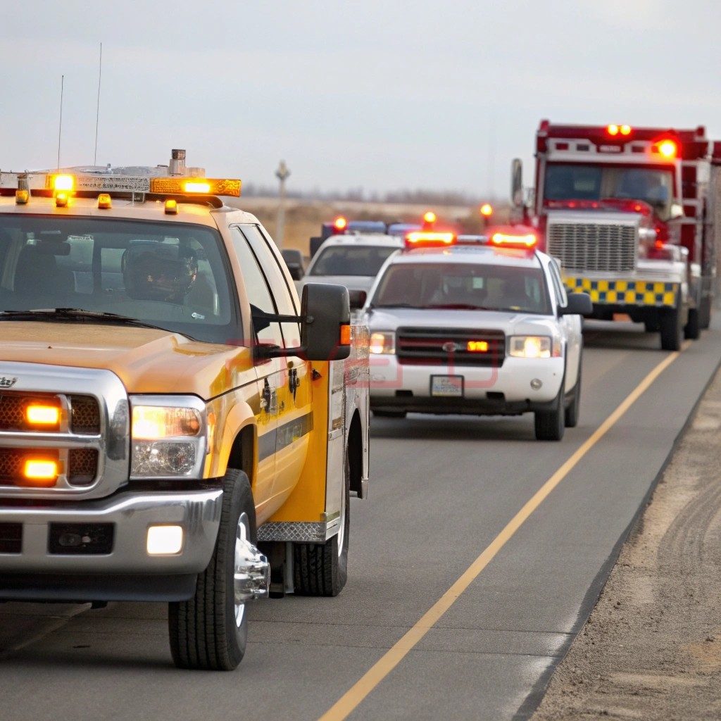 What Vehicles Use Amber Flashing Lights?