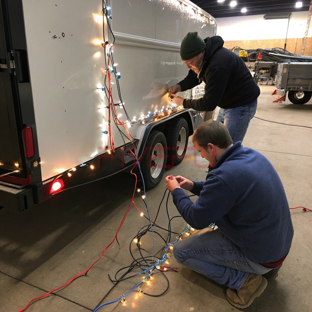 How Do People Wire LED Lights to a Trailer?